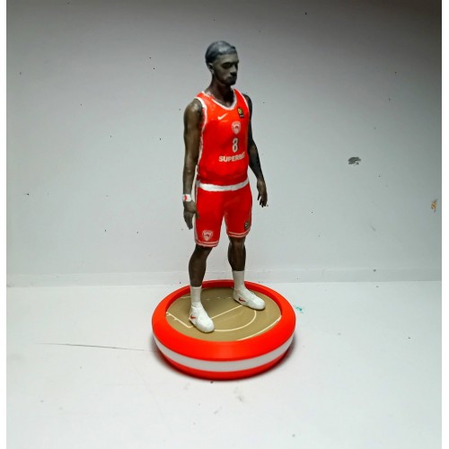 1/24 Jean Montero (El Problema) Olympiacos BC 2026-27 season Handpainted figure